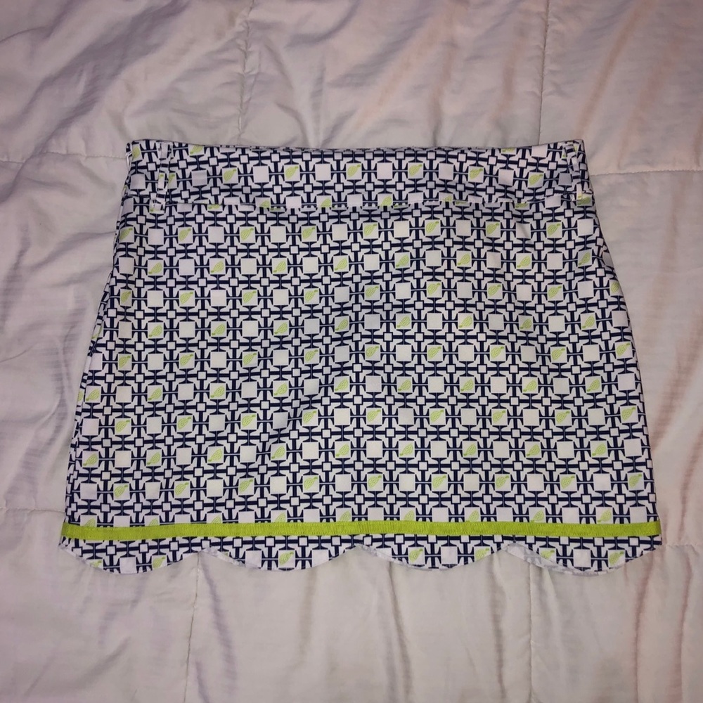 Turtles &  Tees Girls Golf Athletic Skort Sz 14/16
